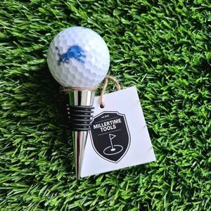 Detroit Lion's Golf Ball Wine Stop